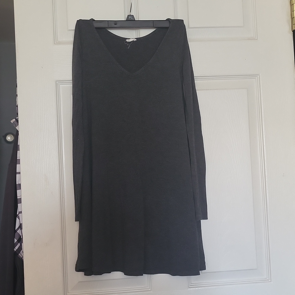 Garage Babydoll V Neck Long-sleeved XS dress/top